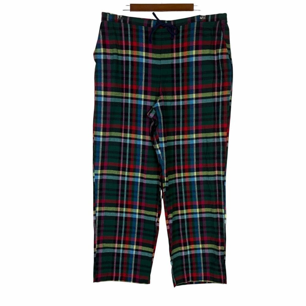 Talbots Large Multicolor PJ Pants Pockets